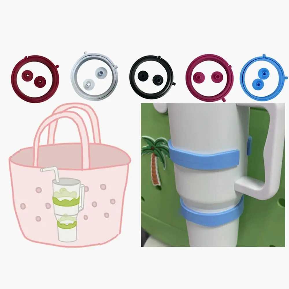 2Pcs ABS Cup Holder for Portable Anti-slip Cup Holder for Universal Adjustable Drink HolderXJ250607