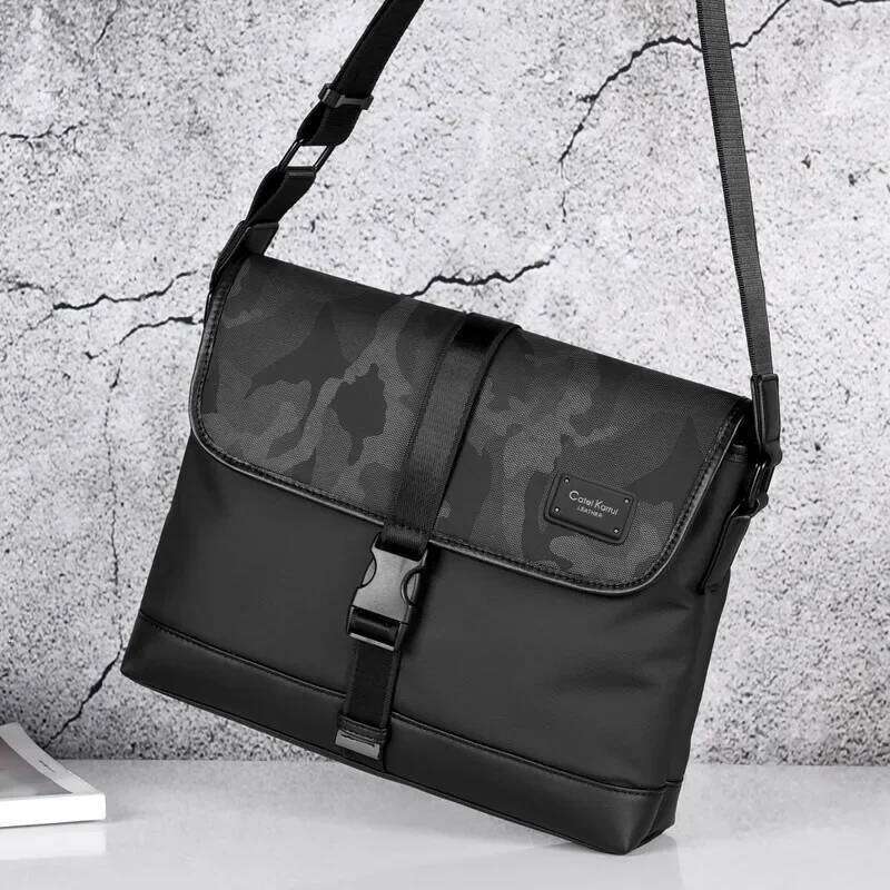 Casual Camouflage Men's Satchels High Capacity Shoulder Messenger Men Fashion Business Crossbody Bag Bolso