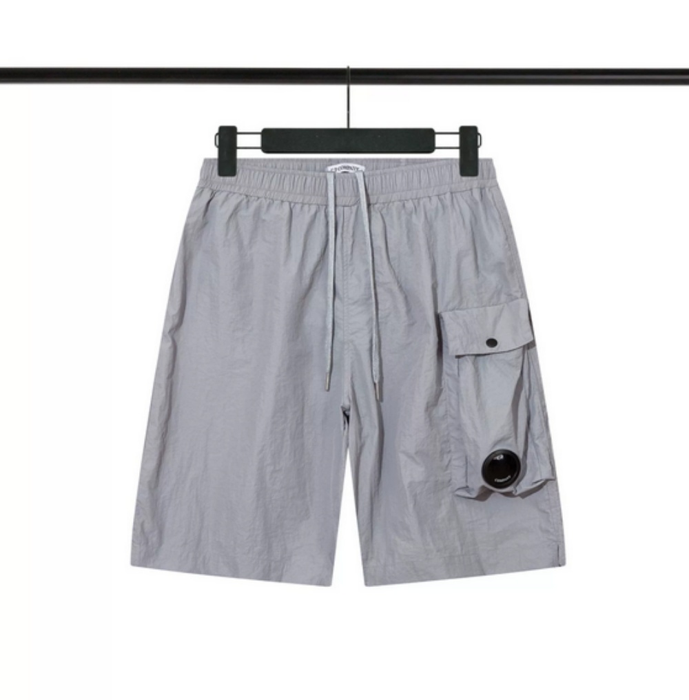 Men's One Lens Zipper Pocket cp Pants Shorts Casual Cotton Goggle Removable Men Short Pant Sweatshorts Outdoor Jogging Tracksuit