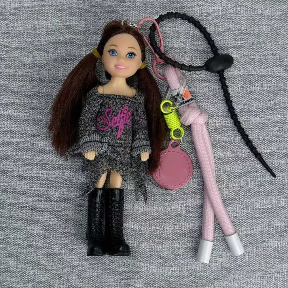 New Cute Doll Pendant Hanging Ornament DIY Change Clothes Keychain Bag Charm Gift XJ250607