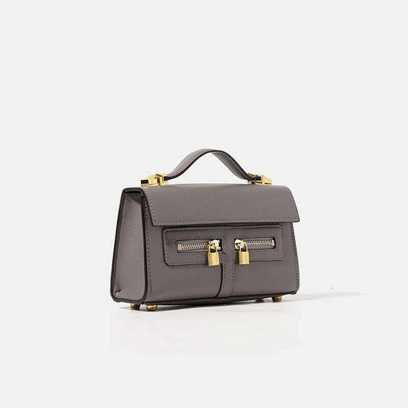 2025 Fashion Elegant Shoulder PU Leather Small Square High Quality Top Handle Bag Bags For Woman