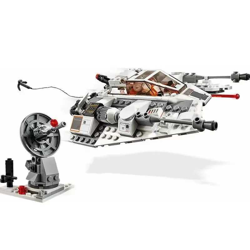 MOC 309PCS 75259 Assemble Model Air Combat Aircraft Ship Space War Snowspeederby Building Blocks Toys Brick Kids Birthday Gifts Z250607