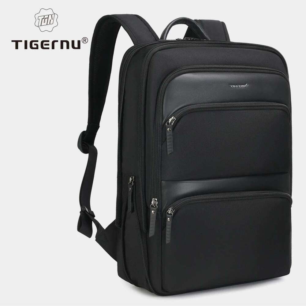 Tigernu Expandable Thin Bags For Men Travel Waterproof Male 15.6Inch Laptop Backpack Bag Mochilas Knapsack