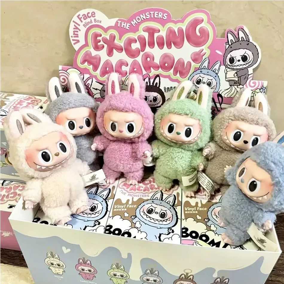 Hot Sale Anime Figure Labubu Have A Seat Series Vinyl Pendant Doll Model Toy Cute Monster Replica Keychain Toys Birthday Gifts XJ250607