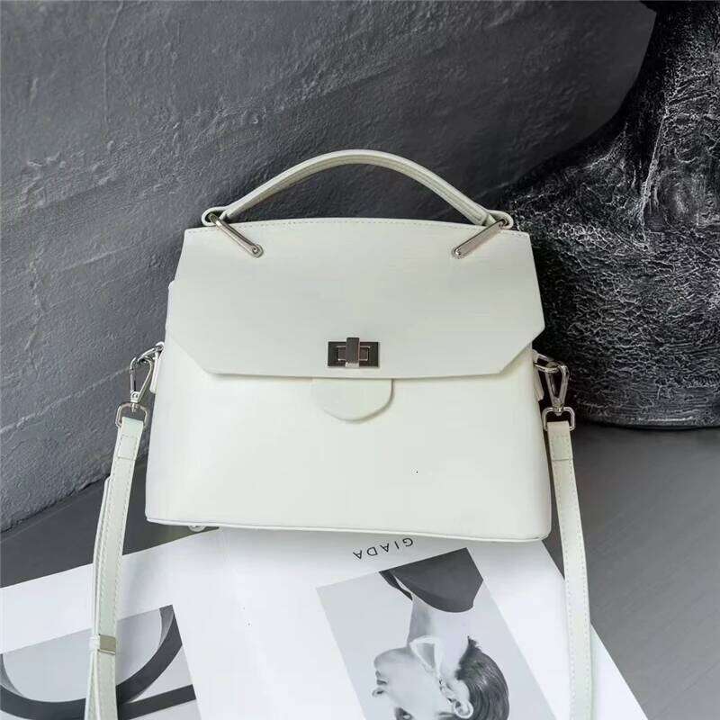 Hifashion Cowhide Genuine Leather Tote Handbags For Women Trend Designer Satchel Purses Work Ladies Shoulder Crossbody Bags