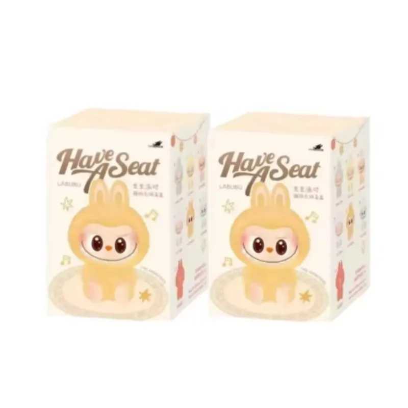 New Macaron 2nd Generation Labu Sitting ParTY Vinyl Plush Blind Box Pendant End Box Batch Z250607