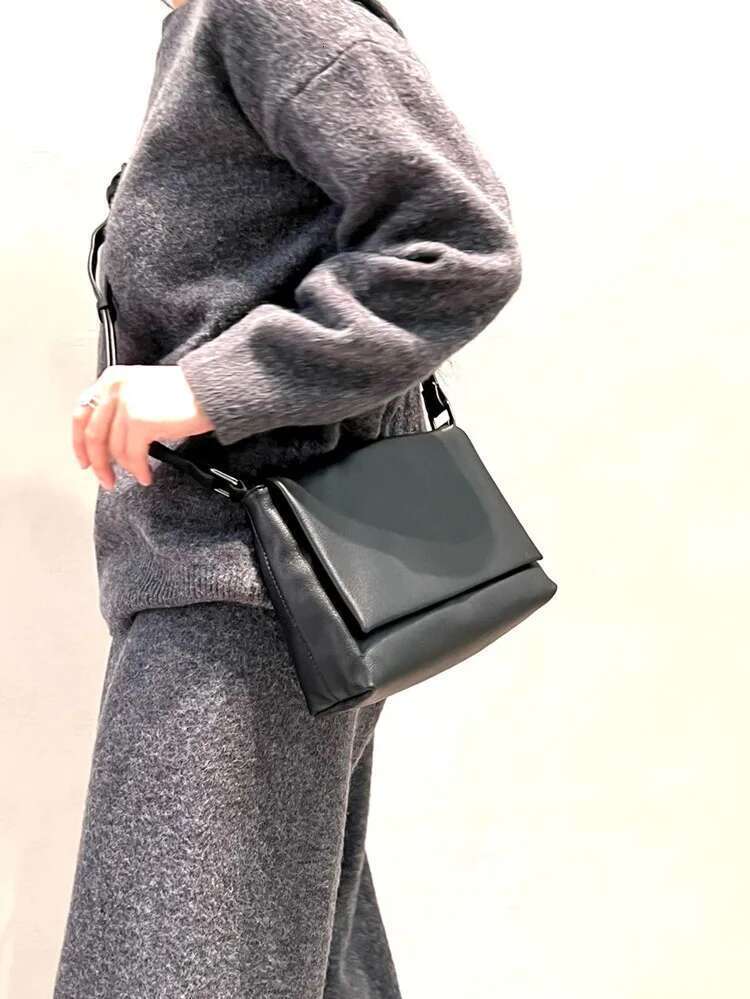 Soft Genuine Leather Ladies Crossbody For Women Solid Color Cell Phone Bags Shoulder Messenger Bag New 2025