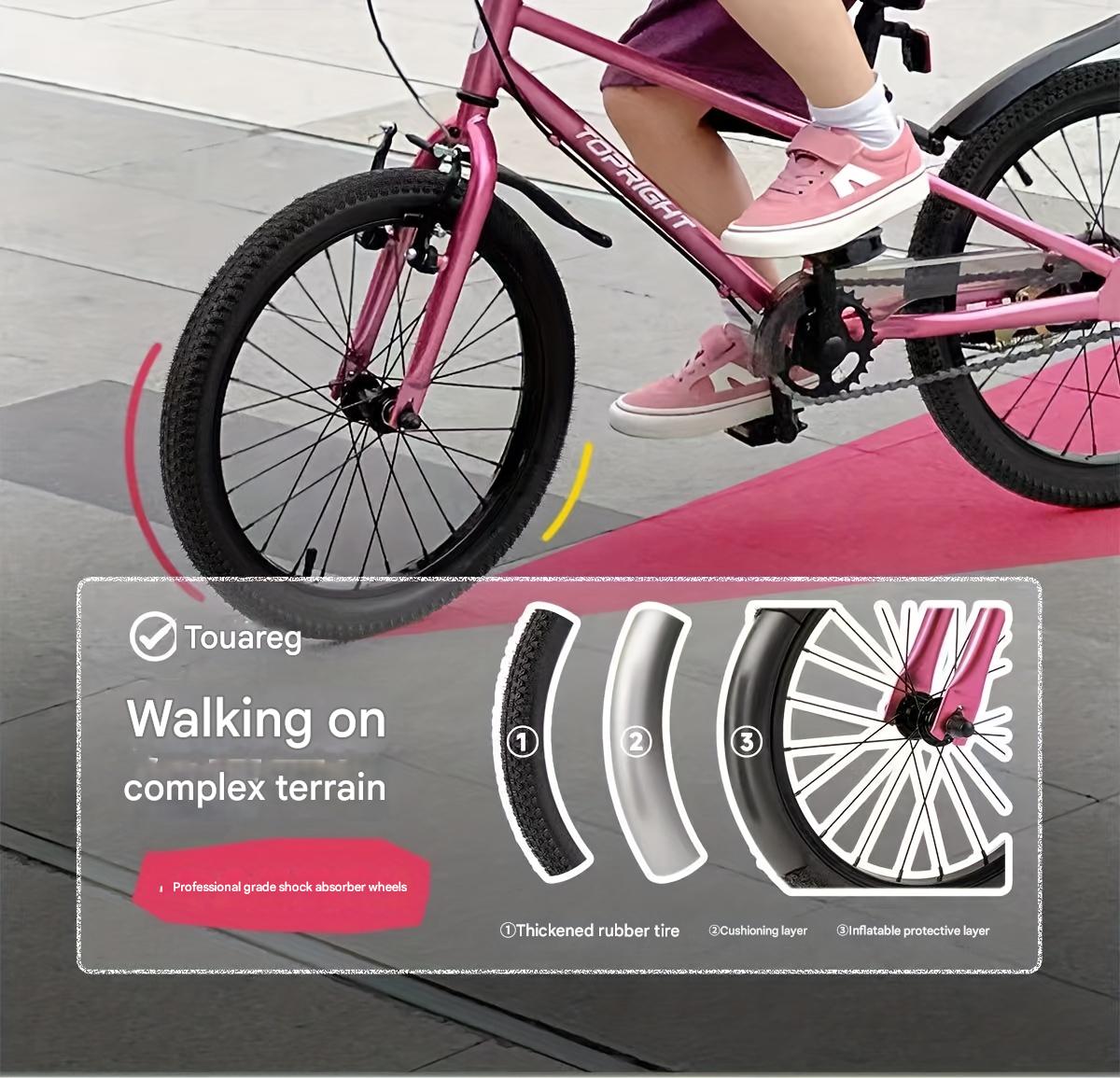 Kids' Unisex Sports Bike by Truderda Ultra Light & Strong Construction Suitable for Toddlers Aged 2-6 Years Old