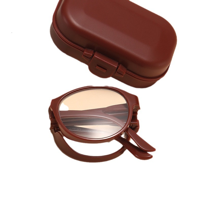 New Spring Folding HD Fashionable Convenient Presbyopic for Middle-aged and Elderly High-end Reading Glasses