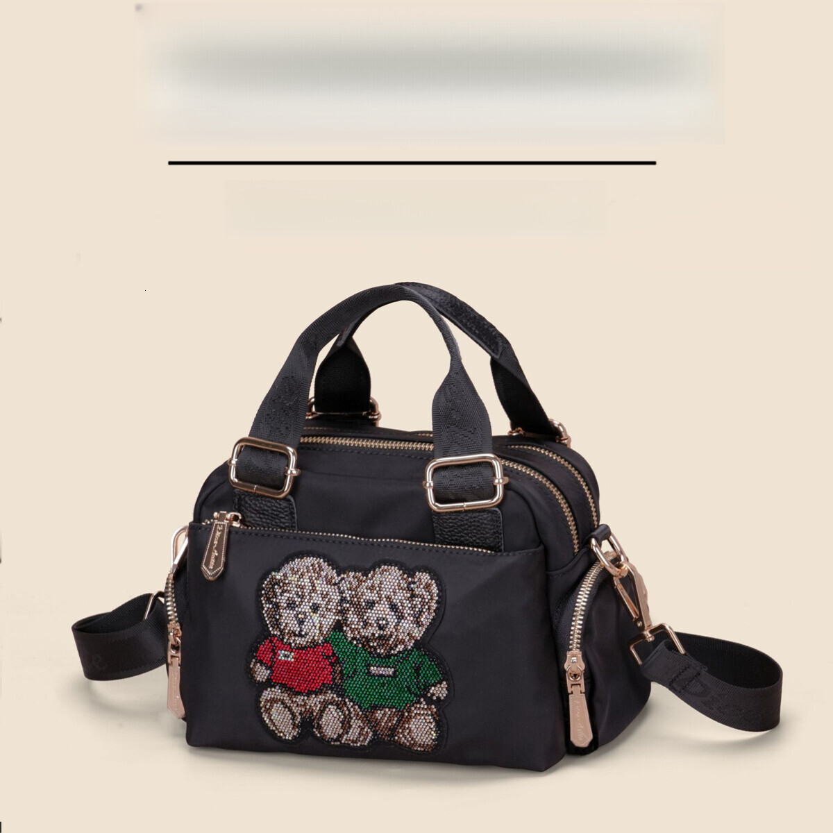 New Style New Simple Crossbody Bag for Women Small Panda Handbag Lightweight Phone Bag for Girls Shoulder Bag for Going Out New Free Delivery Designer
