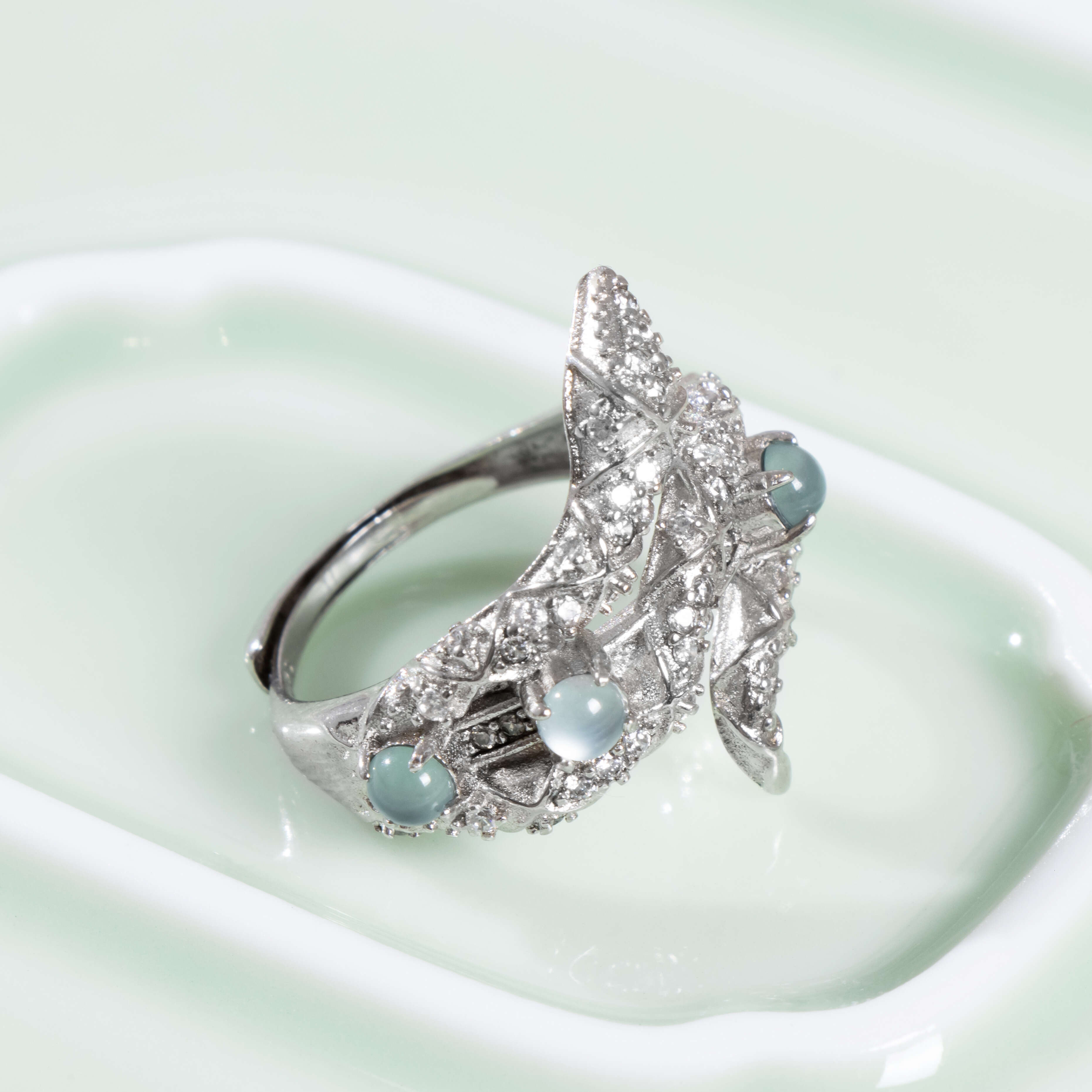 Wholesale Vintage 925 Sterling Silver Snake Ring Unisex Jewelry Natural Jade Inlay Weddings Anniversaries Direct