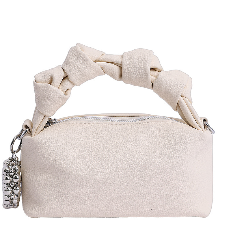 designer Minimalist Lychee Texture Underarm Small Bag for Women 2025 New Summer Trendy Fashion Handbag Versatile Shoulder Crossbody Bag