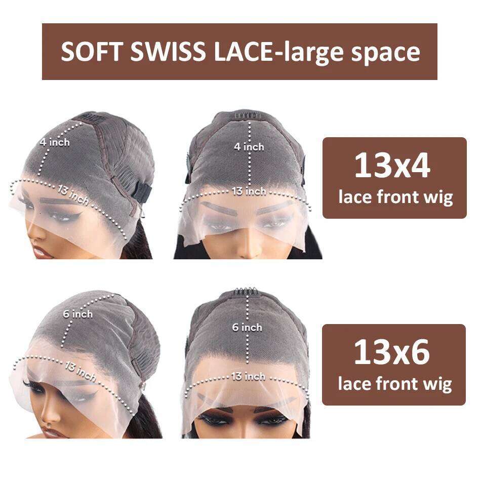 NAMM #27 Honey Blonde Human Hair Straight 13X6 Frontal Preplucked Wig 13x4 30 34 Inch Lace Front Colored Wigs For Women