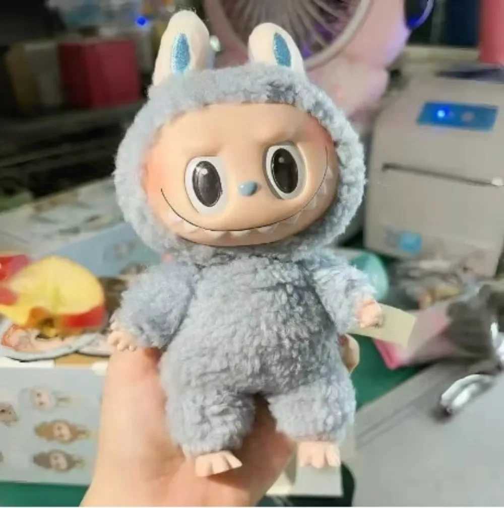 LABUBU Macaron Vinyl Face Series Blind Box Figure Tide Play Plush Toy Pendant Z250607