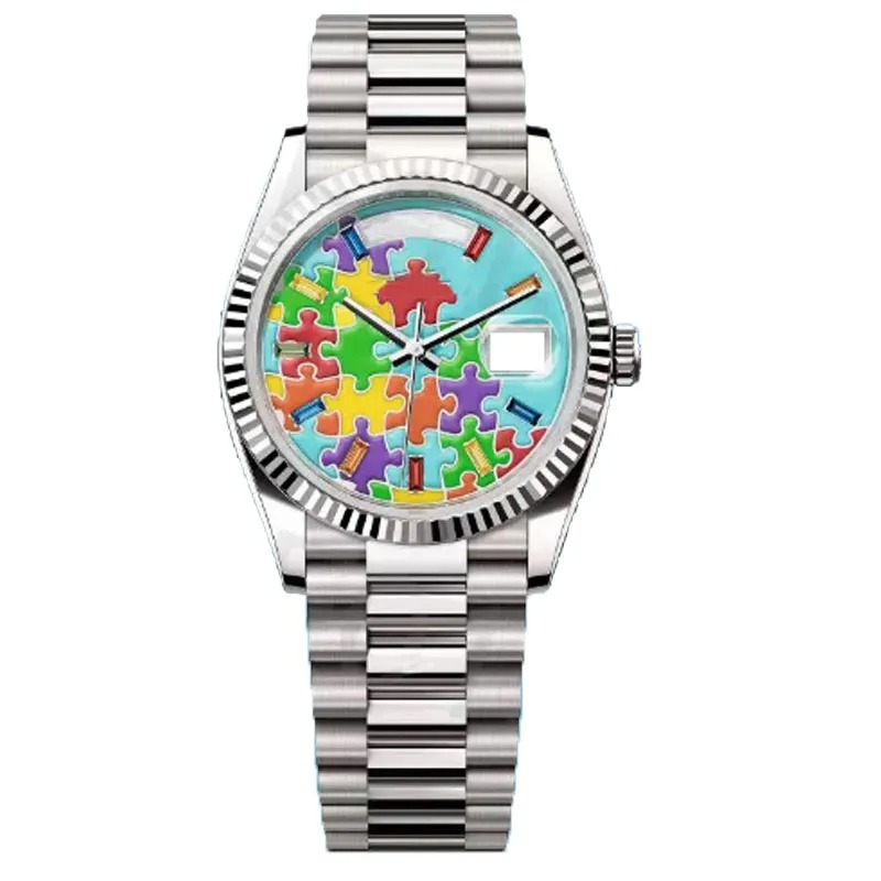 watches men 40mm designer watch AAA high quality day-date automatic movement Wristwatches with box reloj orologio montre