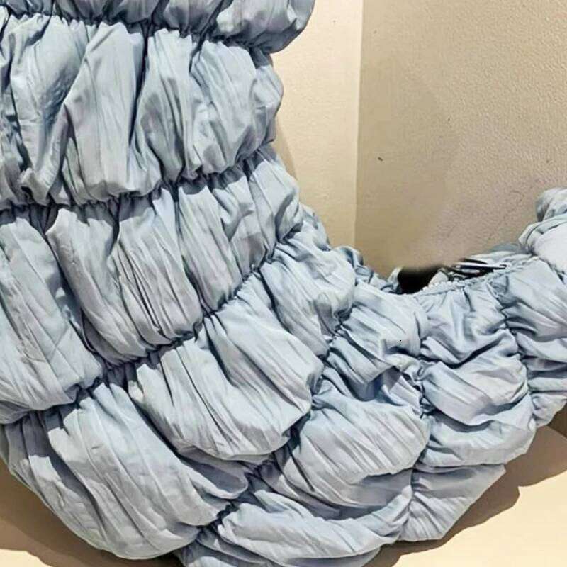 Hot Selling Korean Casual Half Moon Bags For Women Designer Handbag And Purses New In Polyester Embroidery Ruched Cloth Shoulder