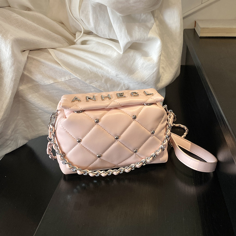 Free Shipping Designer Bag High End Niche Handbag Women 2025 New Single Shoulder Crossbody For Work Commuting Small Square Bag