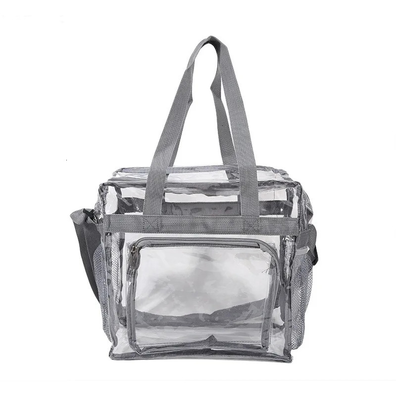 Cosmetic Bag Transparent Waterproof Large-Capacity Lipstick Toiletries Skin Care Products Organizer Makeup Bag 250603