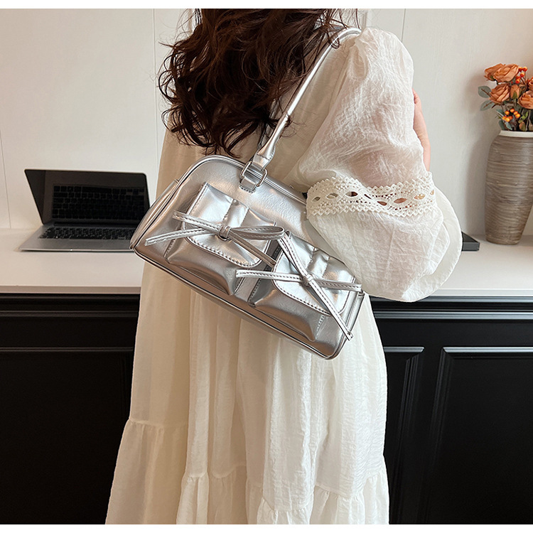 Free Shipping 2025 New Designer Bag Luxury Wallet Fashion Handbag Bow Trendy Women's Shoulder Bag