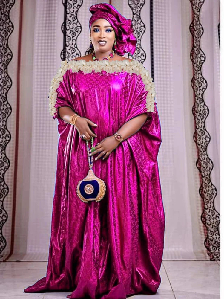 Bazin Riche Turkey Dresses African Dashiki Robe For Gambia Guinea Traditional Wedding Party Clothing Basin Long Dress 250603