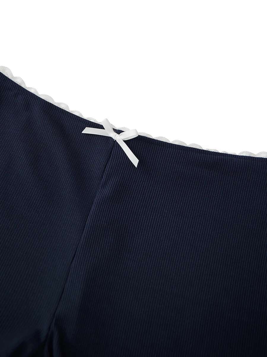 Womens 2 Piece Set Off-shoulder Ruffle Crop Top High Waist Floral Print Shorts Matching Outfits for Summer Beach Party