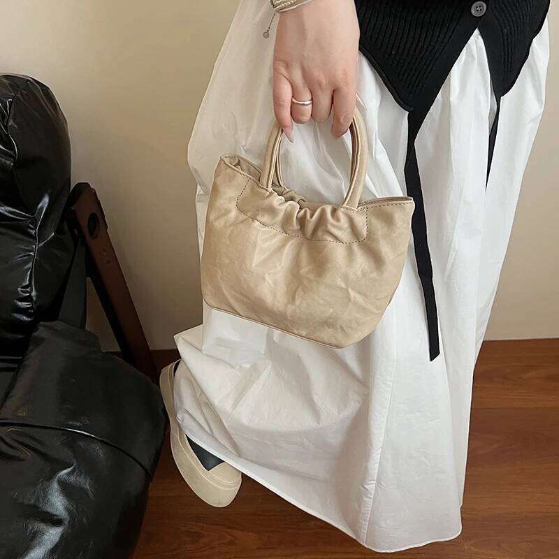 LEFTSIDE Small Crossbody Bags For Women PU Leather Shoulder Bag 2025 Designer New Short Handle Green Purses And Handbags