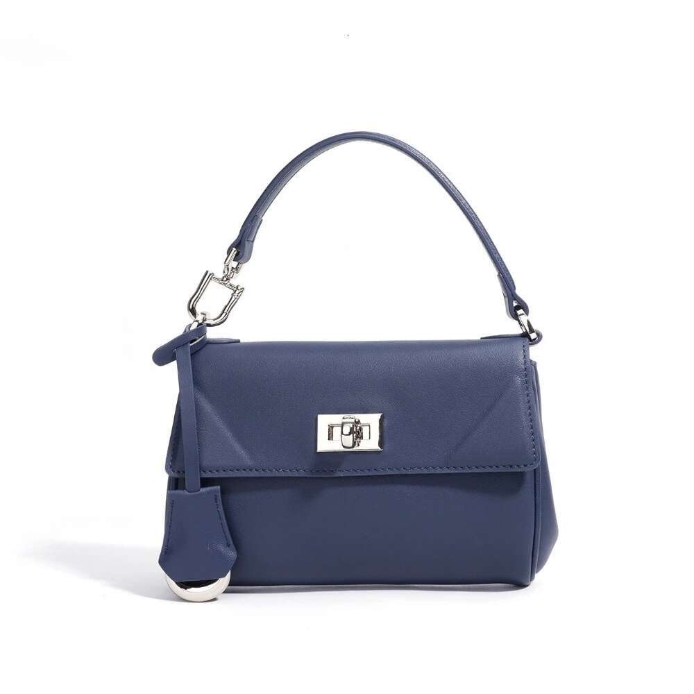 Motingsome Woman Genuine Leather Purse 2025 Niche Design Small Square Bag Fashion Lady Shoulder Messenger Satchel