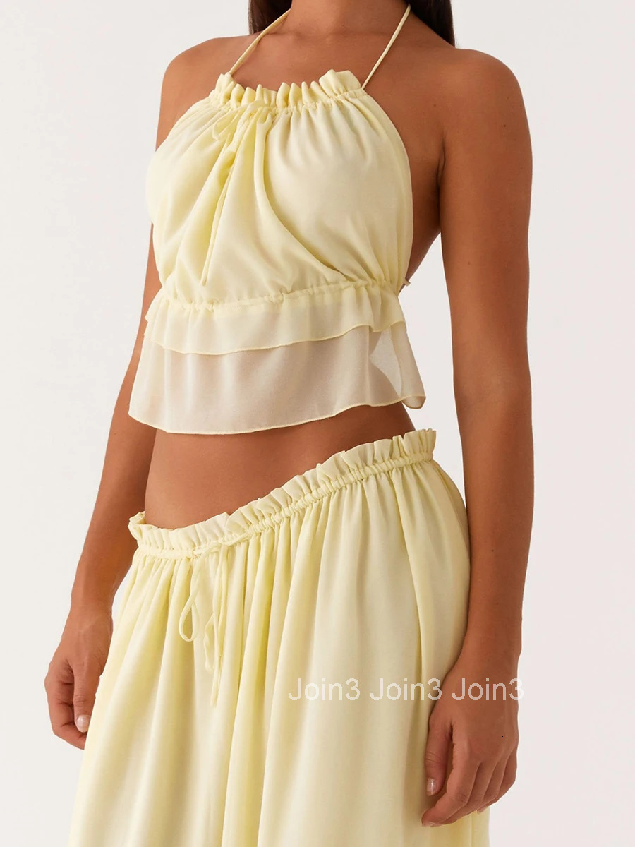 Womens Sexy V-neck Sleeveless Crop Top with Lace Trim and Adjustable Spaghetti Straps for Beach Party Night Outfits