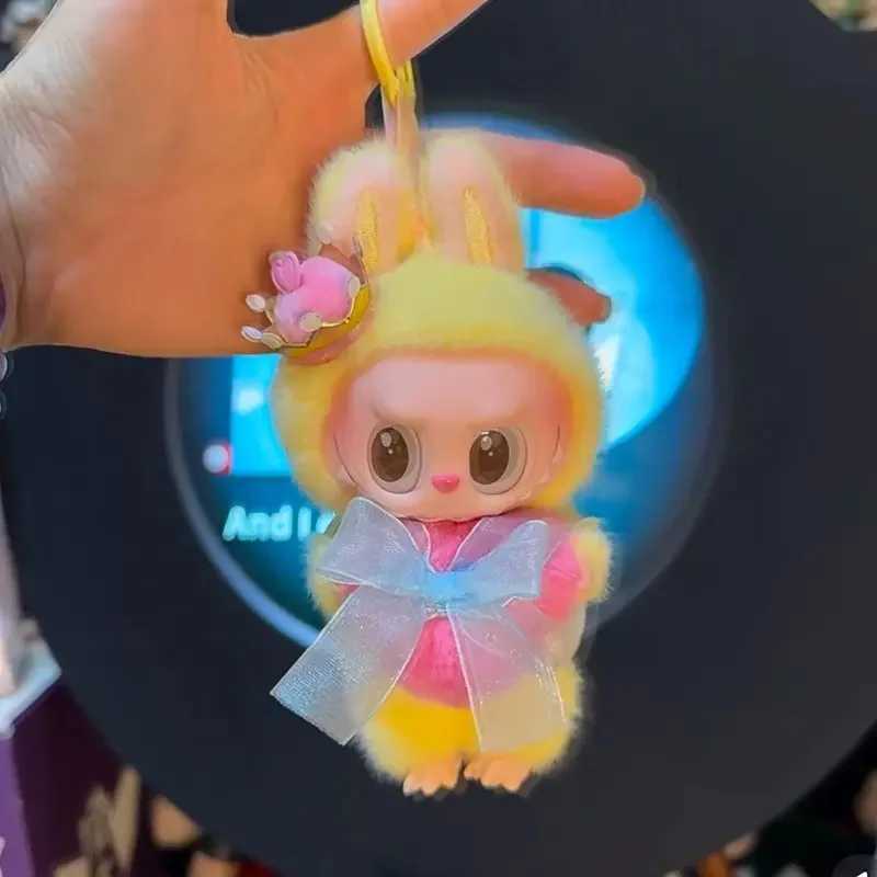 New 17cm Labubu The Monsters LetS Checkmate Series-Vinyl Plush Blind Box Hanging Card Trendy Play Toy Gift Z250607