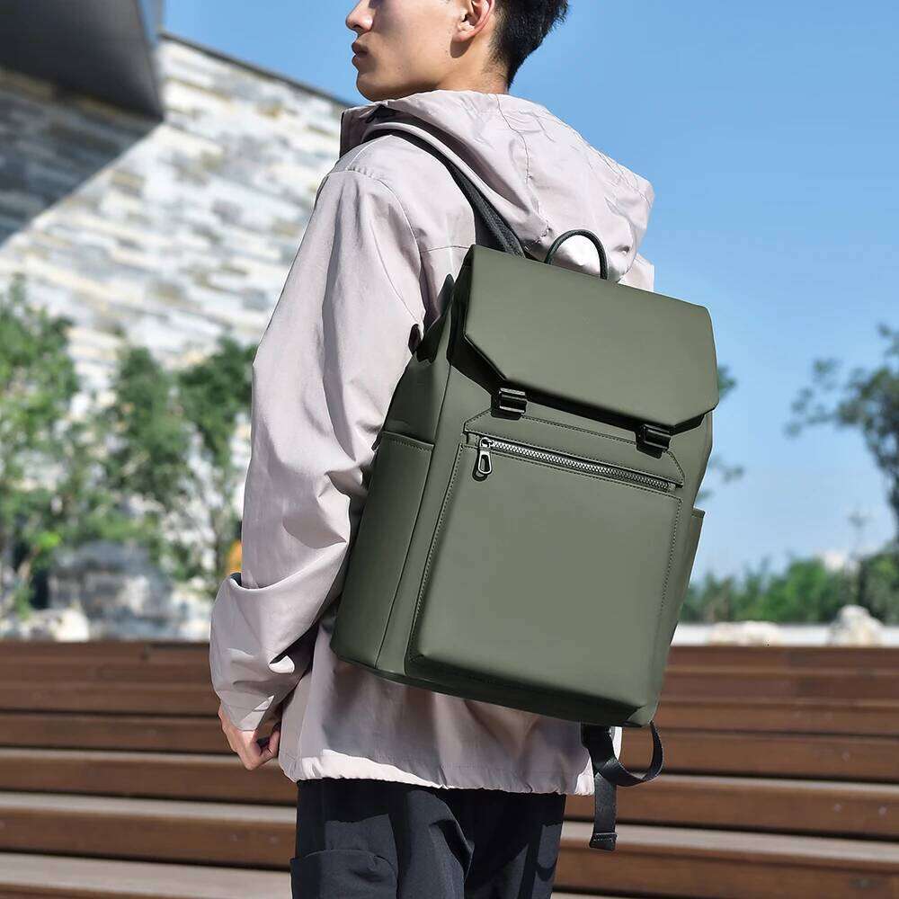Laptop For Men New 14/15 Inch Urban Daily Work Backpack Male Casual Business Bag College Student Back Pack Black Gray