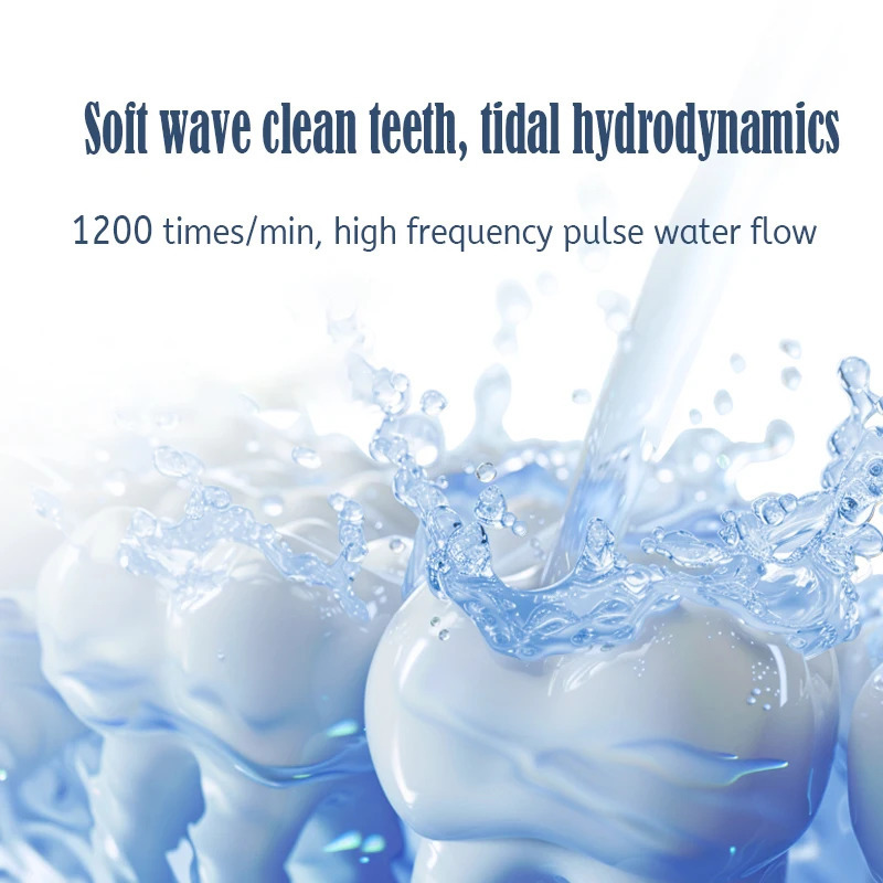 Home Travel Water Flosser Portable Oral Irrigator Water Teeth Cleaner PickThree types of nozzles IPX7 Waterproof 250605