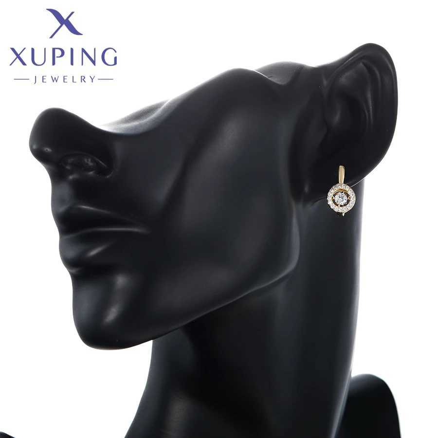 Xuping Jewelry New Arrival Trendy Fashion Stone Necklace Earring Set for Women Christmas Party Gift X 000850555 Z250607