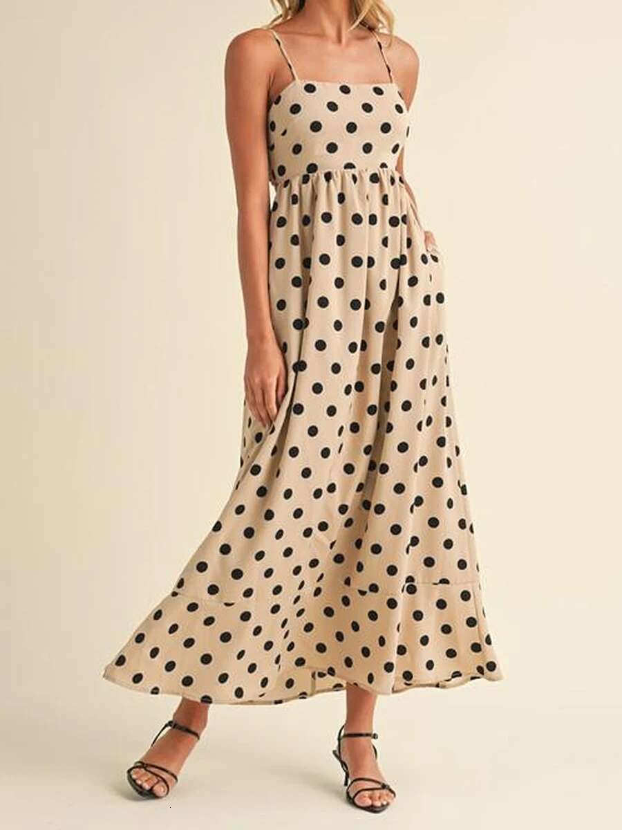 Elegant Floral Print Sleeveless Maxi Dress with V-neckline and Ruffle Hem for Wedding Guest Evening Party Prom Beach