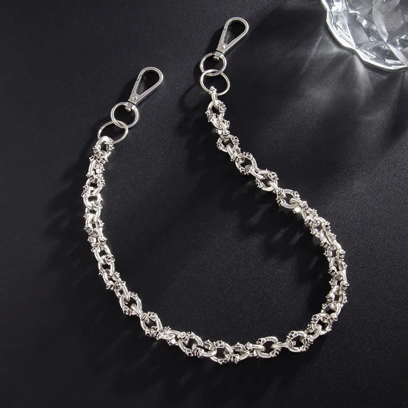 Retro Pants Chain Men Multi-function Ones Waist Accessories Metal Punk Hip Hop Pants Chain y2k 250530