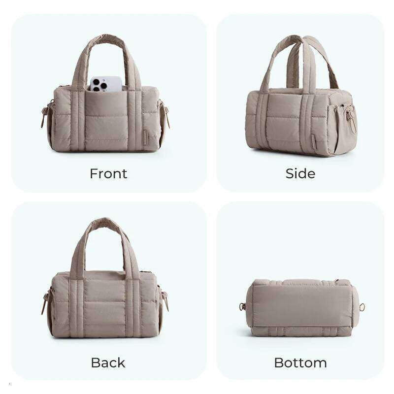 BAGSMART Hobos Crossbody for Women Large Capacity Casual Shoulder Bags Multifunctional Lady Handbag Sport Travel Bag