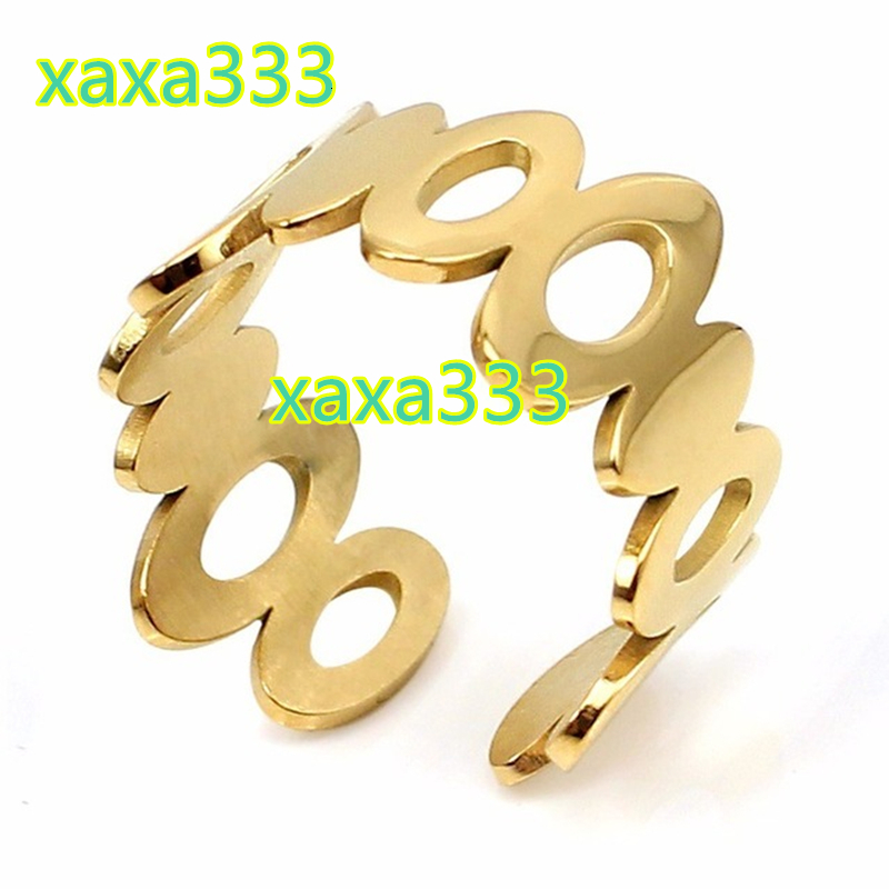 Fashion Popular Geometric Hollow Rings for Women and Men Simple Type Trendy Fashion Rings Jewelry Bijouterie