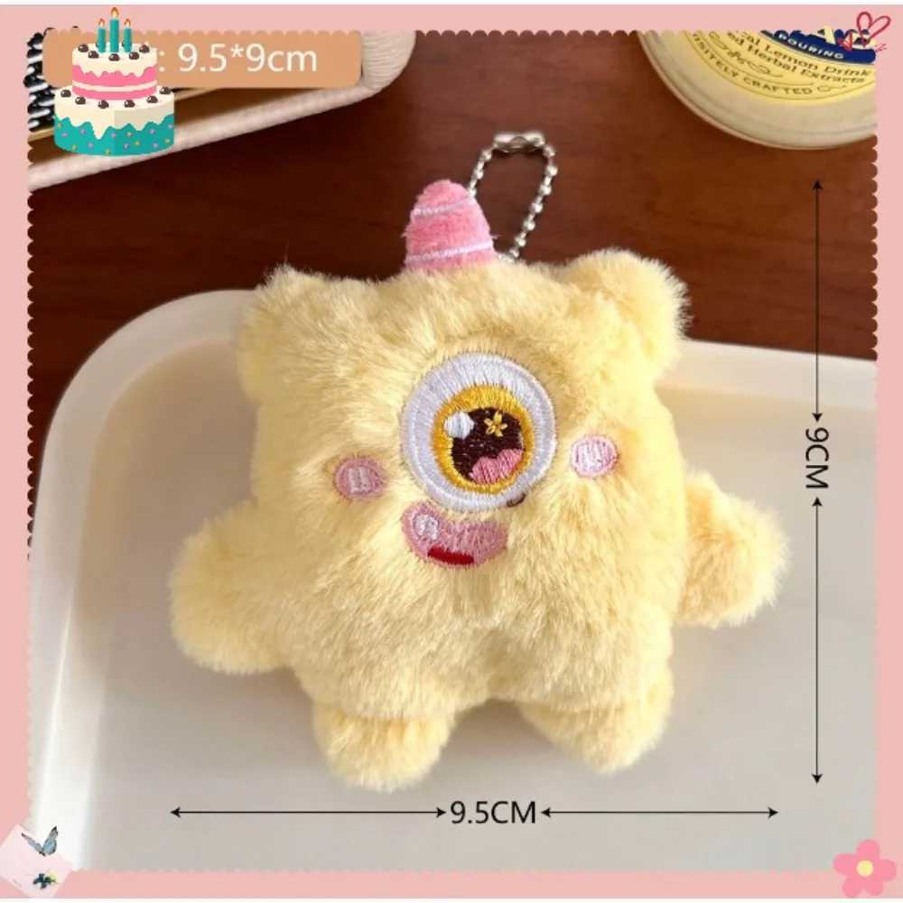 Cute Plush Key Rings Kawaii Anime Plush Pendant Keychain Stuffed Cartoon Doll Birthday Decorative Accessories Christmas XJ250607