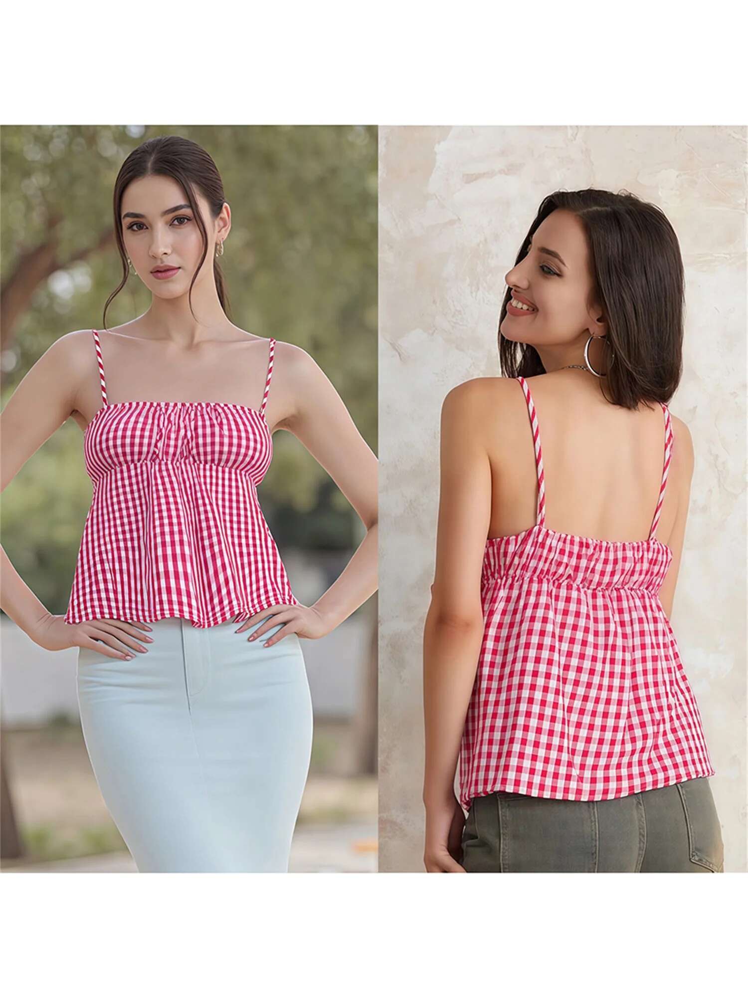 Womens Floral Print Ruffle Sleeve V-neck Blouse with Tie Front Detail for Spring and Summer Fashion