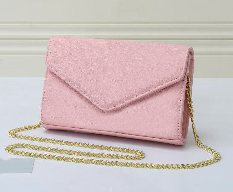 Designer Bag Card Holders High quality Womens wallet black handbag sheepskin bag caviar bags Gold Sliver chain bag classic flap designer shoulder bag