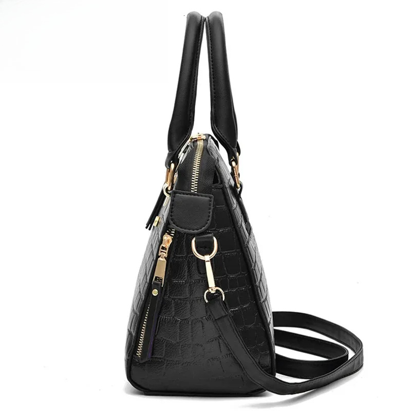 New Free Shipping Designer Bag Ydlns Pattern Handbag Women Winter PU Leather Tassel Shoulder S Handle Bag Lady Purse