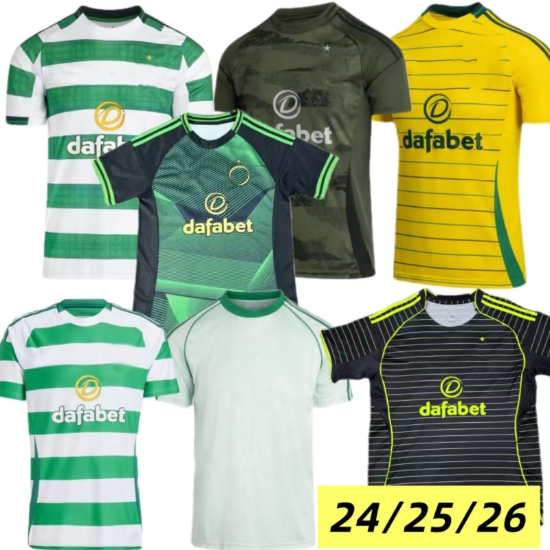2024/25/26Home away CelticFC KYOGO EDOUARD McCARTHY KUHN MCGREGOR CHRISTIE KYOGO GRIFFITHS FORRES MEN Kids kit