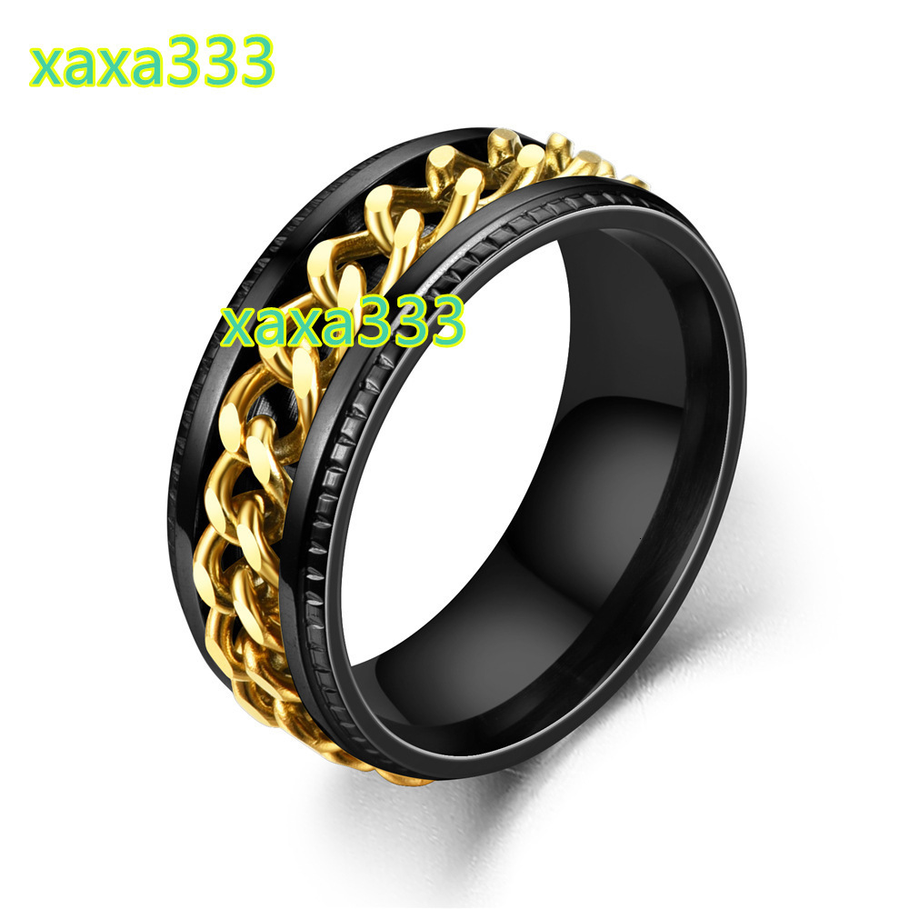 China Sale Ancient Greek Chunky Ring Titanium Steel Gold Color-plated Hip Hop Wholesale Mens Medusa Punk Rings