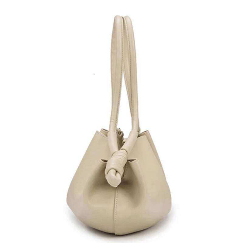 Meet You Fashion Pleats Design Cloud Trendy Women s Soft Leather Handbag New High Quality Commuter Crossbody Bag bag