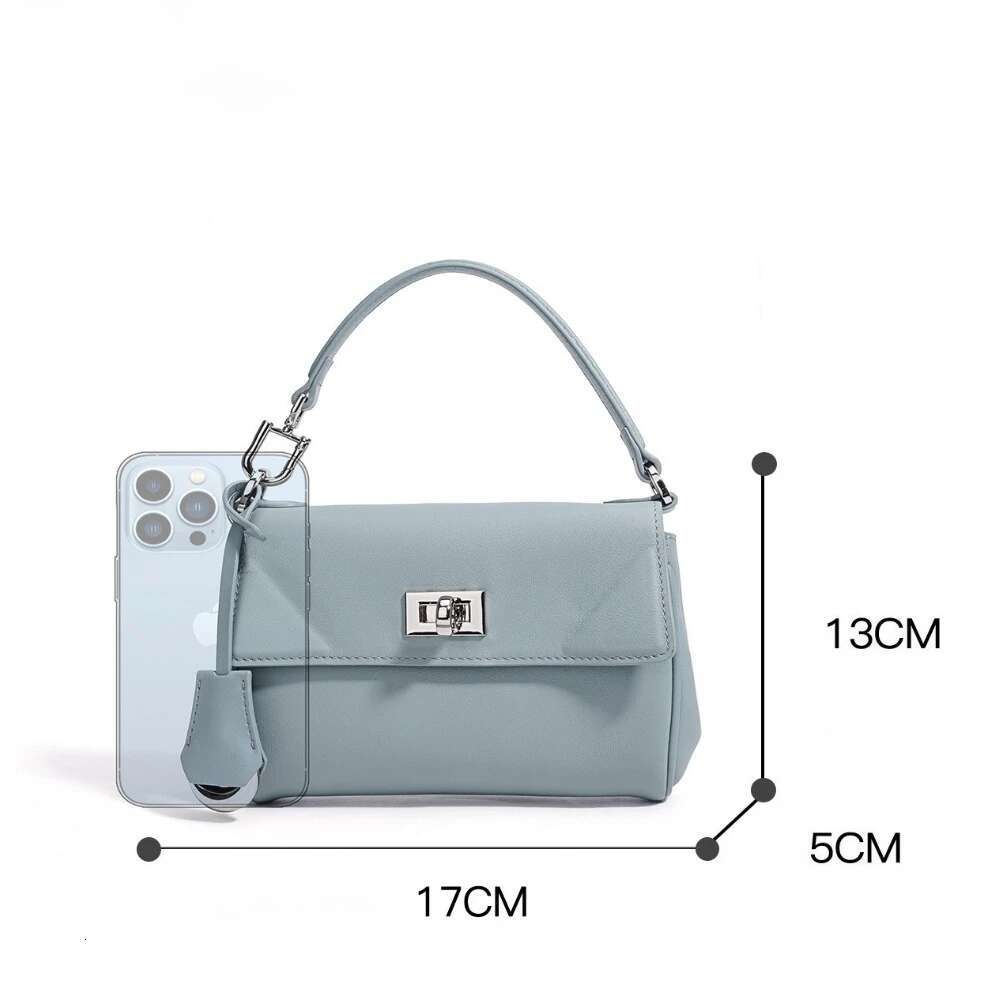 Motingsome Woman Genuine Leather Purse 2025 Niche Design Small Square Bag Fashion Lady Shoulder Messenger Satchel