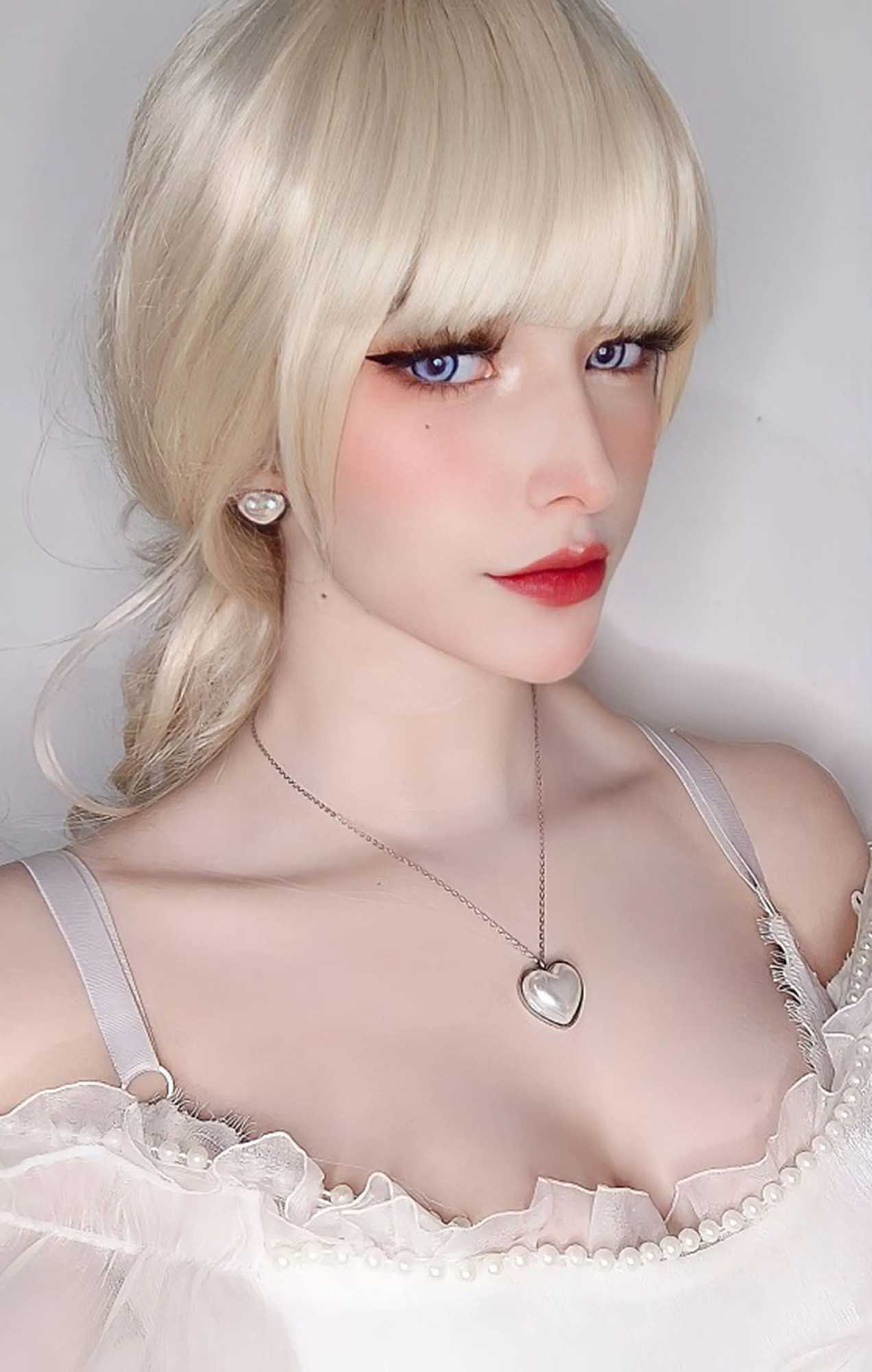 Korean Fashion Stainless Steel Earring Pendant Necklace Set Pearl Set Cubic Zirconia Jewelry Sets for Women Wedding Wholesale Z250607