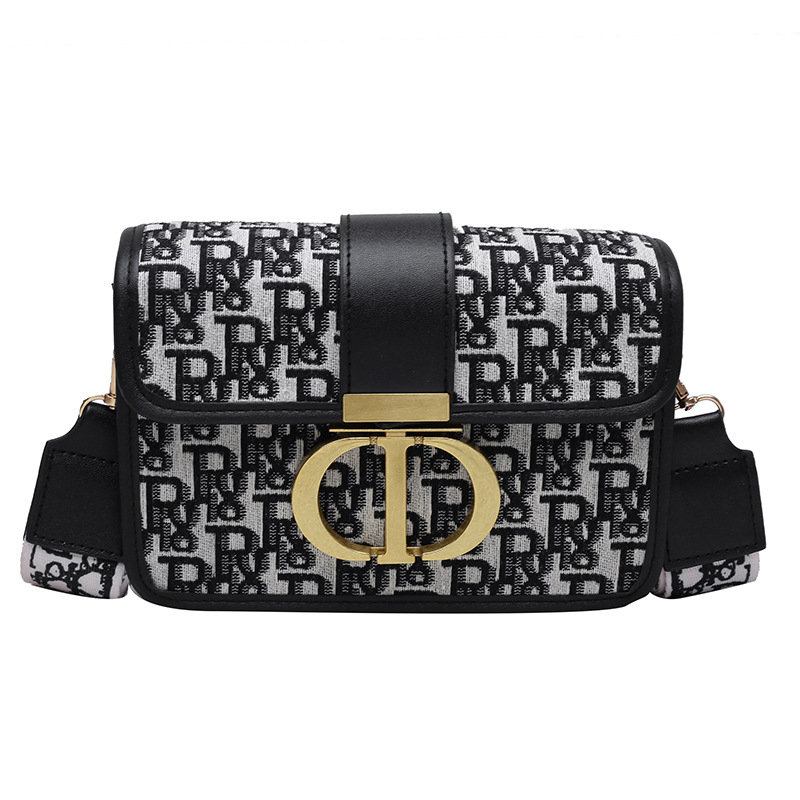 hot free shipping designer Shoulder shoulder for woman outdoor casual flap bag vintage cross bag black grey