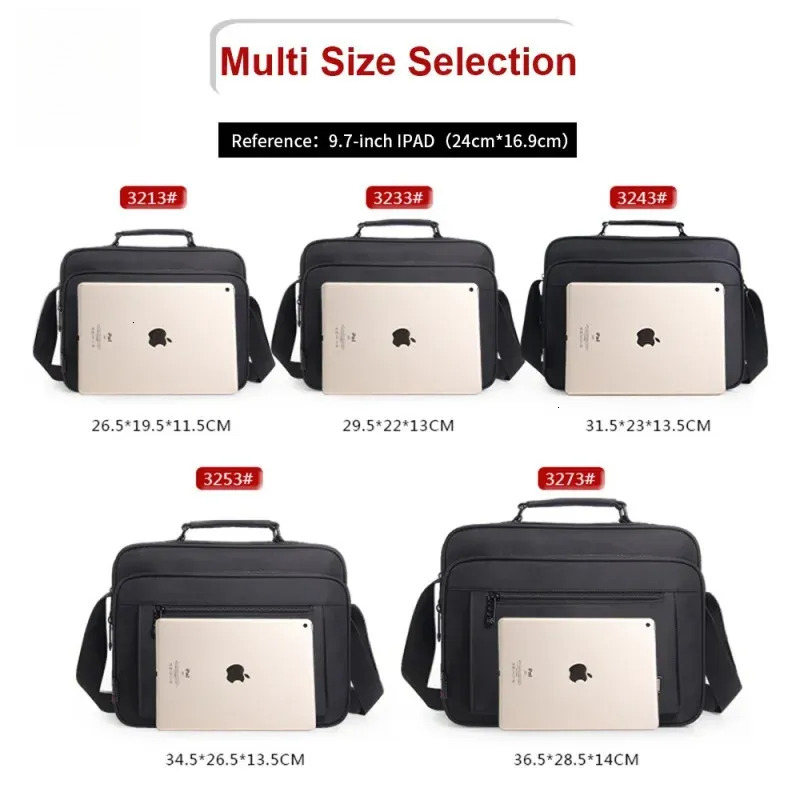 New Free Shipping Designer Bag Shoulder Bag Mens Handbag Messenger Small Business Briefcase Large Capacity Multifunctional Fashionable Casual Waterpro