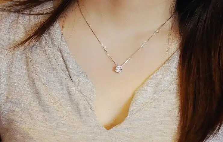 925 Sterling Silver Dazzling 6 Claws AAAAA Zirconia Necklace+Earrings+Ring Jewelry Sets For Women Wedding Jewelry Z250607