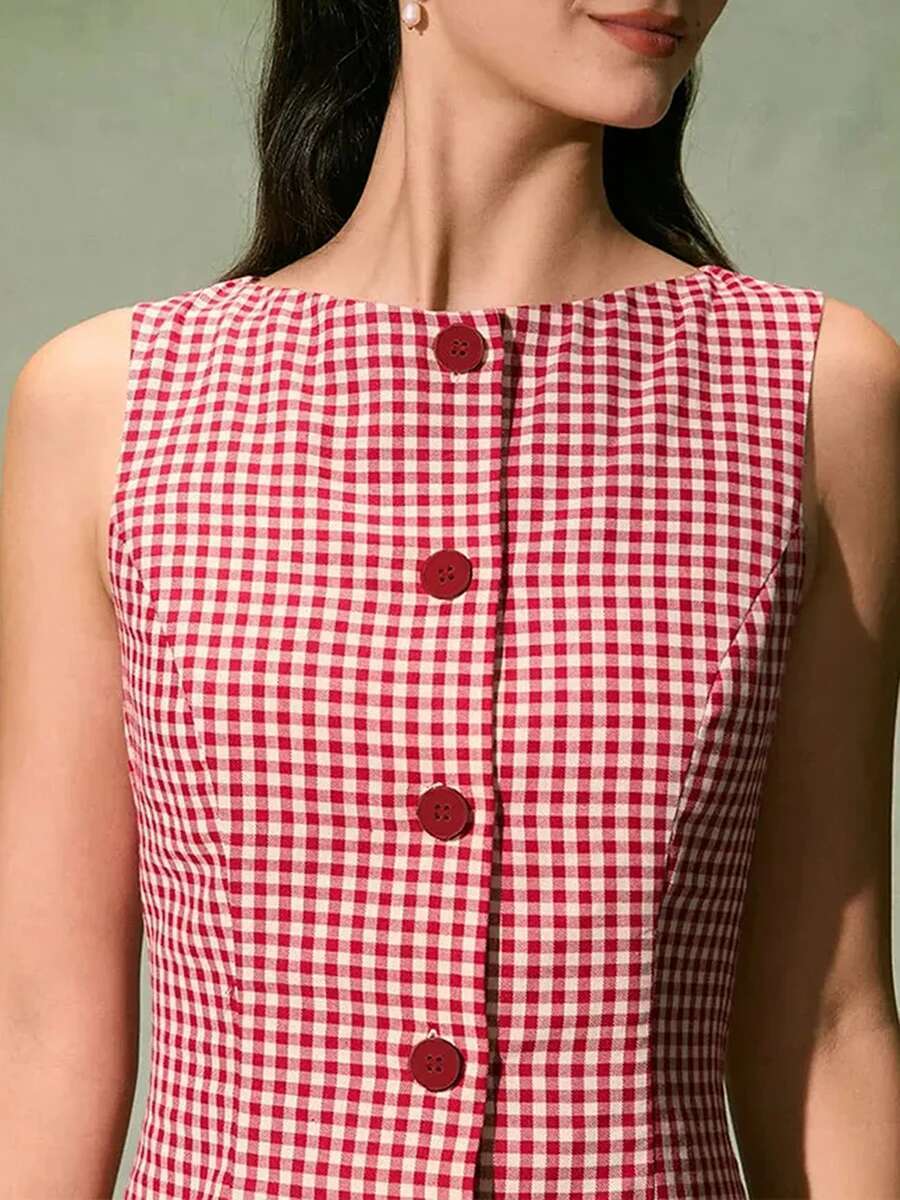 Elegant Floral Print Sleeveless V-neck A-line Mini Dress with Belted Waist and Ruffle Hem for Summer Wedding Party