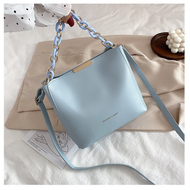 Free Shipping 2025 New Designer Bag Luxury Wallet Fashion Chain Handbag Trendy High-quality Bucket Bag Multifunctional Shoulder Bag